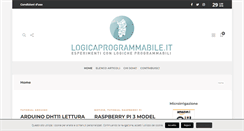 Desktop Screenshot of logicaprogrammabile.it