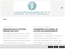 Tablet Screenshot of logicaprogrammabile.it